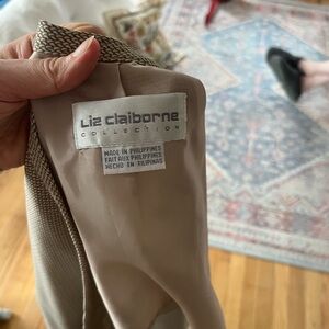 Vintage Liz Claiborne Tan Jacket
